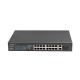 Lanberg RSFE-16P-2C-250 switch No administrado Gigabit Ethernet (10/100/1000) Energía sobre Ethernet (PoE) 1U Negro